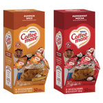 Liquid Coffee Creamer, Peppermint Mocha/Pumpkin Spice, 0.38 oz Mini Cups, 50/Pack, 4 Packs/Carton