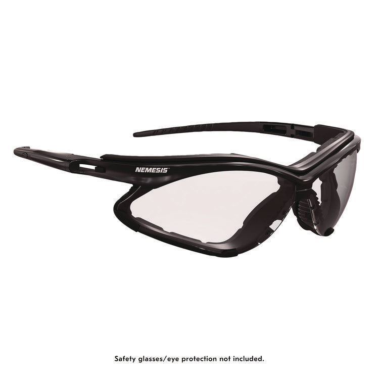 Nemesis Foam Gasket Attachable Eyewear Accessory, Black, 24/Carton