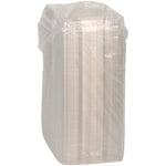 Hinged Lid Hot Dog Container, 6.5 x 2.25 x 2.75, Clear, Plastic, 250/Carton
