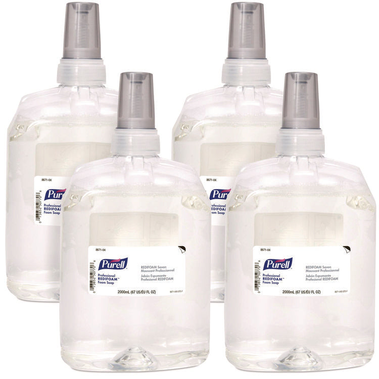 Professional REDIFOAM Foam Soap Refill, Citrus Mint Scent, 2,000 mL, 4/Carton