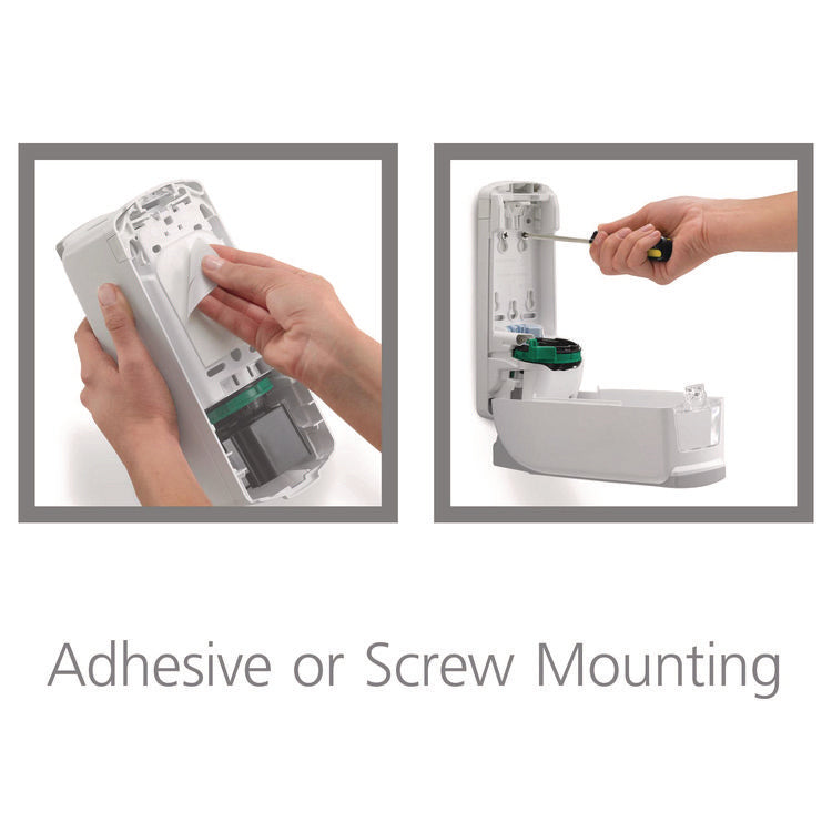 ADX-12 Dispenser, 1,250 mL, 4.64 x 3.94 x 11.89, Gray/White, 6/Carton
