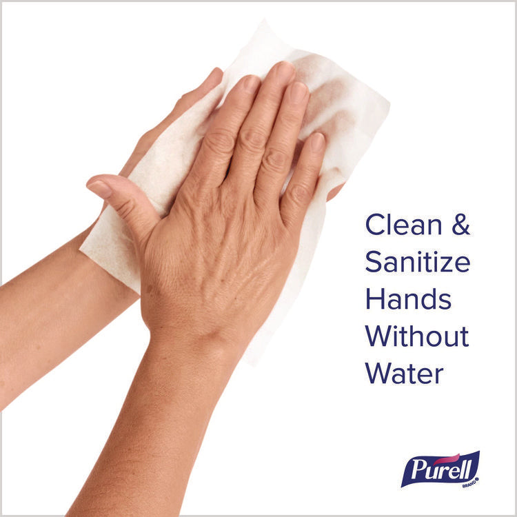 Sanitizing Hand Wipes, Individually Wrapped, 1-Ply, 4.5 x 6.5, Lemon, White, 1,800/Carton