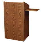 Aristocrat Non-Sound Lectern, 25 x 20 x 46, Oak