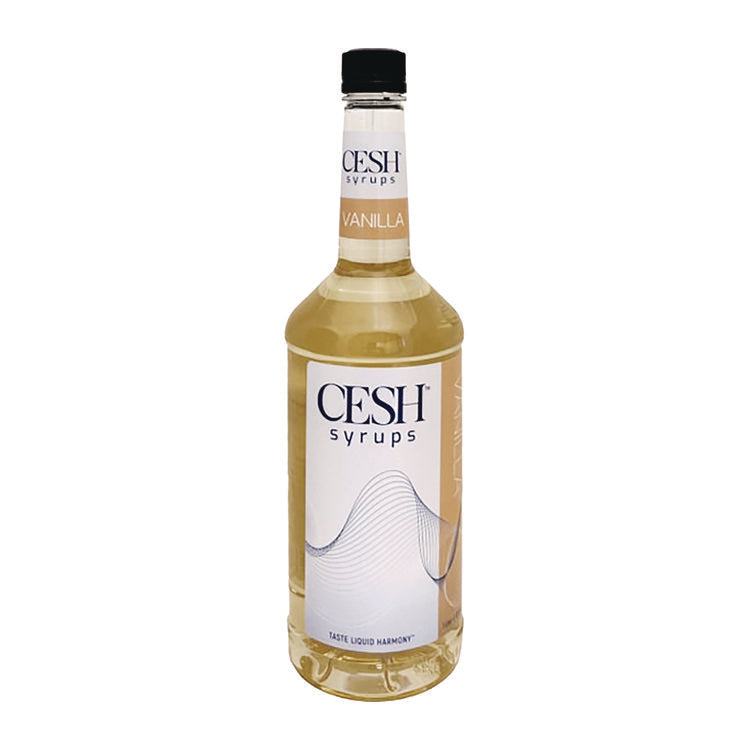 Vanilla Syrup, 33.81 oz Bottle, 2/Carton