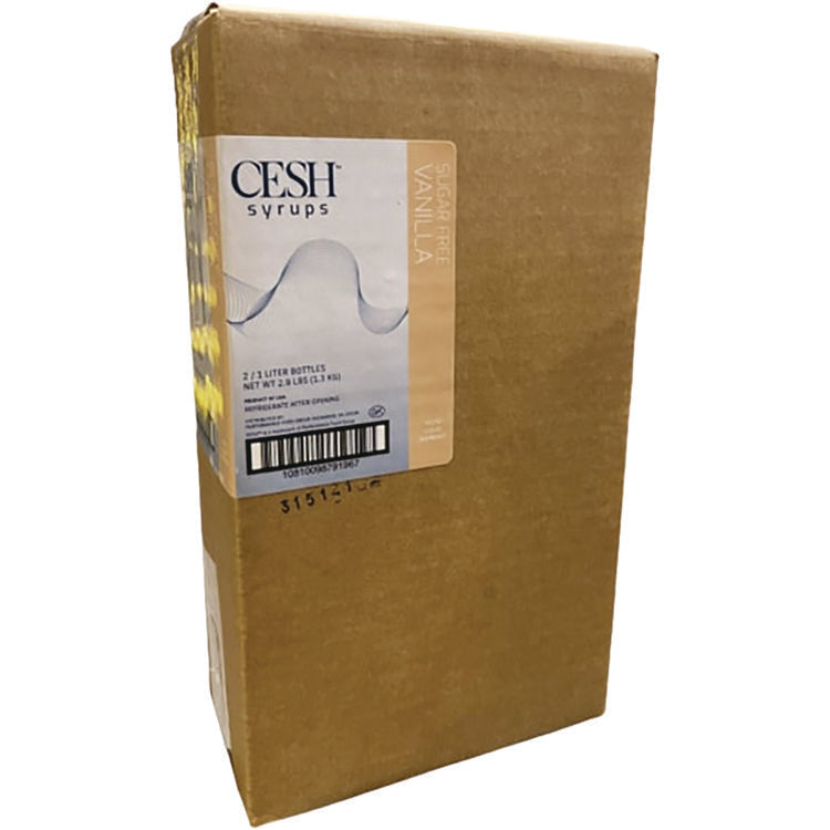 Vanilla Syrup, 33.81 oz Bottle, 2/Carton