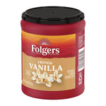 French Vanilla Ground Coffee, 9.6 oz Can