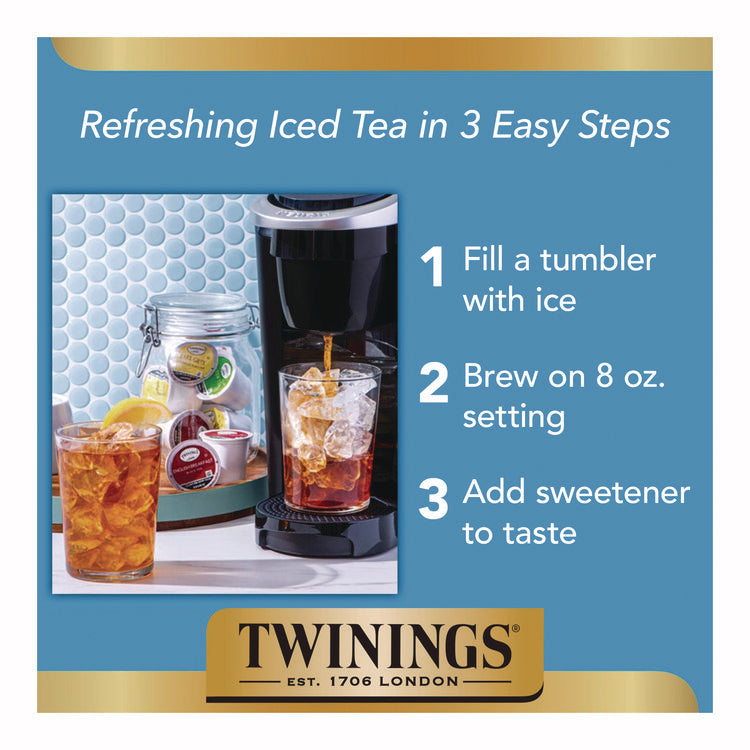 Brew Over Ice K-Cups, Peach, 24/Box