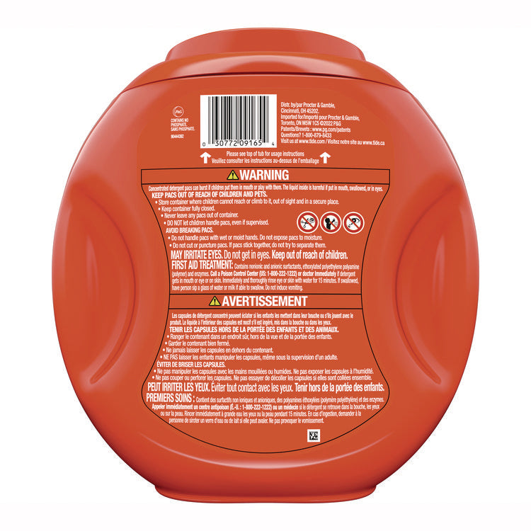 PODS Laundry Detergent, Tide Original, 76 Pods