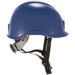 Skullerz 8976 Class E Safety Helmet, 6-Point Ratchet Suspension, Blue