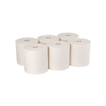 Pacific Blue Ultra Paper Towels, 1-Ply, 7.87" x 1,150 ft, White, 6 Rolls/Carton