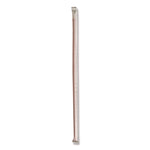 Wrapped Giant Straws, 10.25", Polypropylene, Red, 300/Pack, 4 Packs/Carton