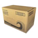 Mediumweight Polypropylene Cutlery, Knife, 5.86", Plastic, White, 1,000/Carton