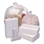 High Density Can Liners, 33 gal, 16 mic, 33" x 40", Natural, 250/Carton