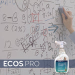 Daily Whiteboard Cleaner, Free and Clear, 32 oz Spray Bottle, 6/Carton
