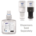 PROFESSIONAL ADVANCED GEL HAND SANITIZER FRAGRANCE FREE, FOR ES8 DISPENSER, 2/CARTON