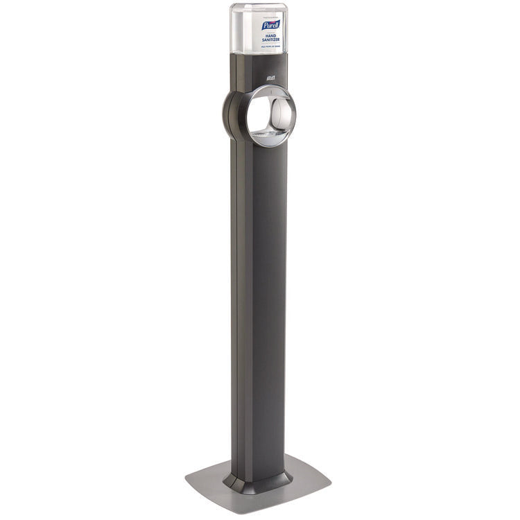 Fs8 Floor Stand Dispenser With Energy-On-The-Refill And Smartlink Capability, 12.75 X 11.25 X 39, Graphite