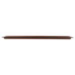 Wood Folding Table, Rectangular, 48w X 23.88d X 29h, Mahogany