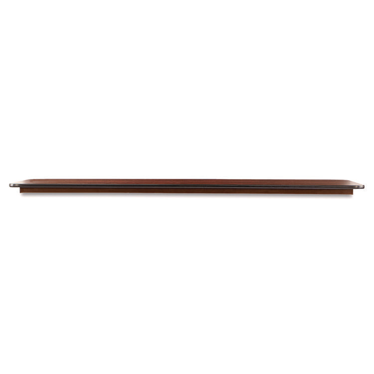 Wood Folding Table, Rectangular, 48w X 23.88d X 29h, Mahogany