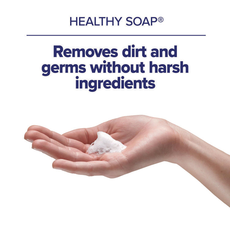 Healthcare HEALTHY SOAP 2% CHG Antimicrobial Foam Refill, For CS6 Dispensers, Fragrance-Free, 1,200 mL, 2/Carton