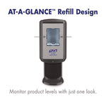 Cs8 Hand Sanitizer Dispenser, 1,200 Ml, 5.79 X 3.93 X 15.64, Graphite