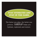 Gameplan Sports Drink, Lemon Lime, 20 oz Bottle, 24/Carton