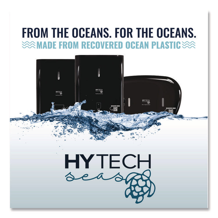 HyTech Seas Mini JRT Twin Dispenser, 5.5 x, 15.7 x 9.8, Black