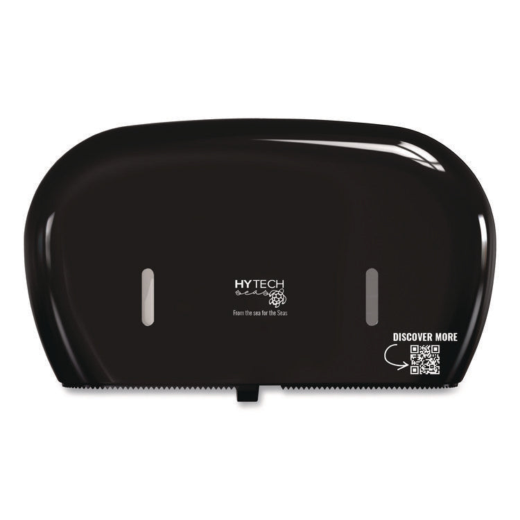 HyTech Seas Mini JRT Twin Dispenser, 5.5 x, 15.7 x 9.8, Black