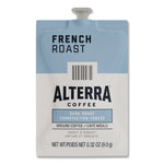 Alterra French Roast Coffee Freshpack, 100/Carton