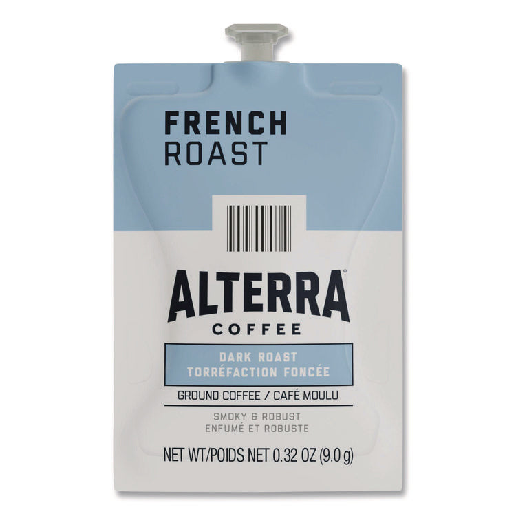 Alterra French Roast Coffee Freshpack, 100/Carton