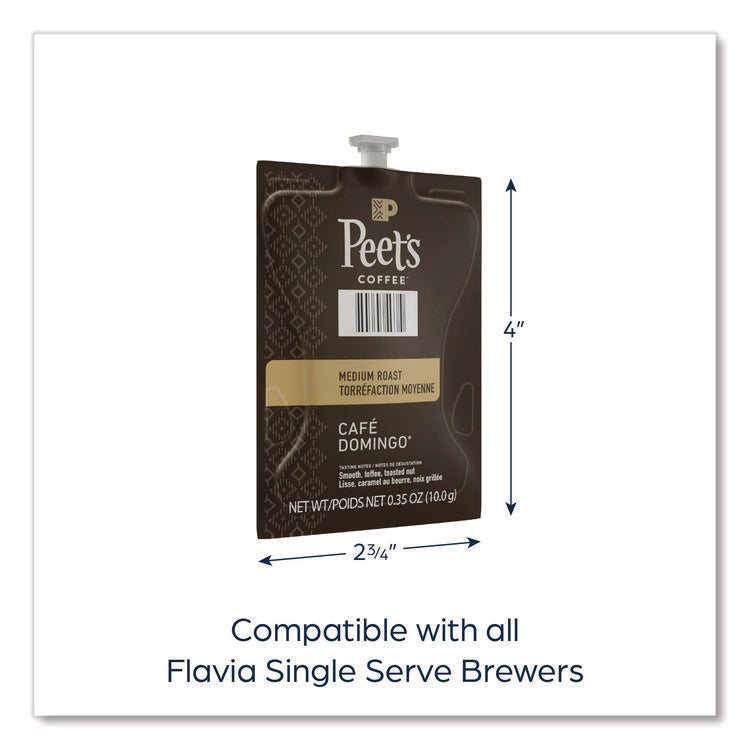 Peet's Coffee Cafe Domingo Freshpack, 76/Carton