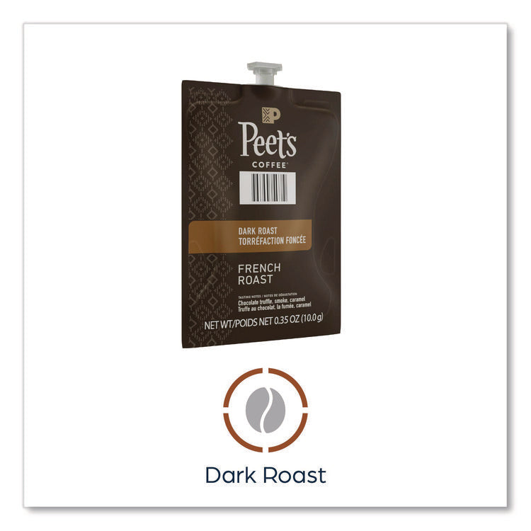 Peet's French Roast Coffee Freshpack, 76/Carton