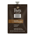 Peet's French Roast Coffee Freshpack, 76/Carton