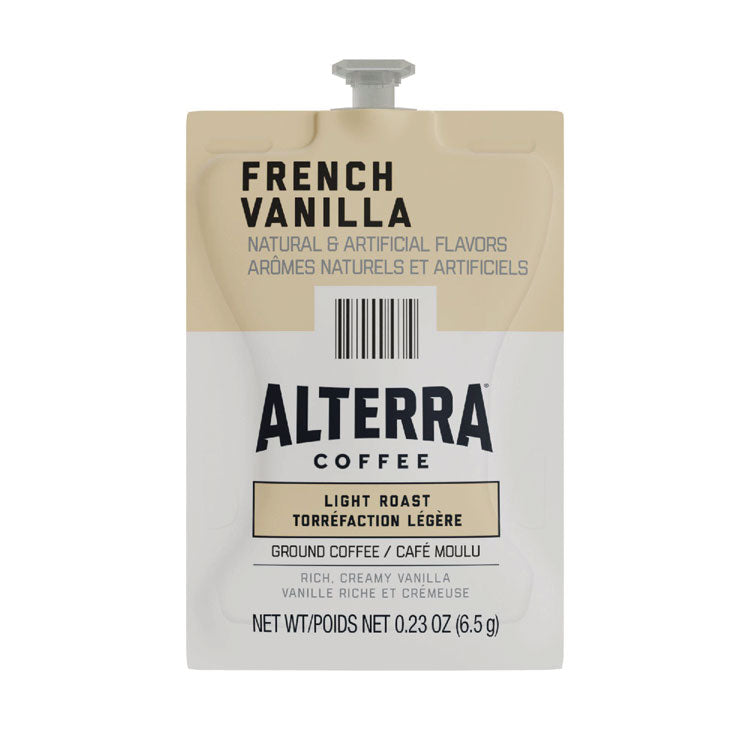 Alterra French Vanilla Coffee Freshpack, 40/Carton