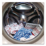 EZWring Spin Mop Refill, Patented Microfiber, Custom Size for EZ Wring Mop Systems, White, 2/Pack, 4 Packs/Carton