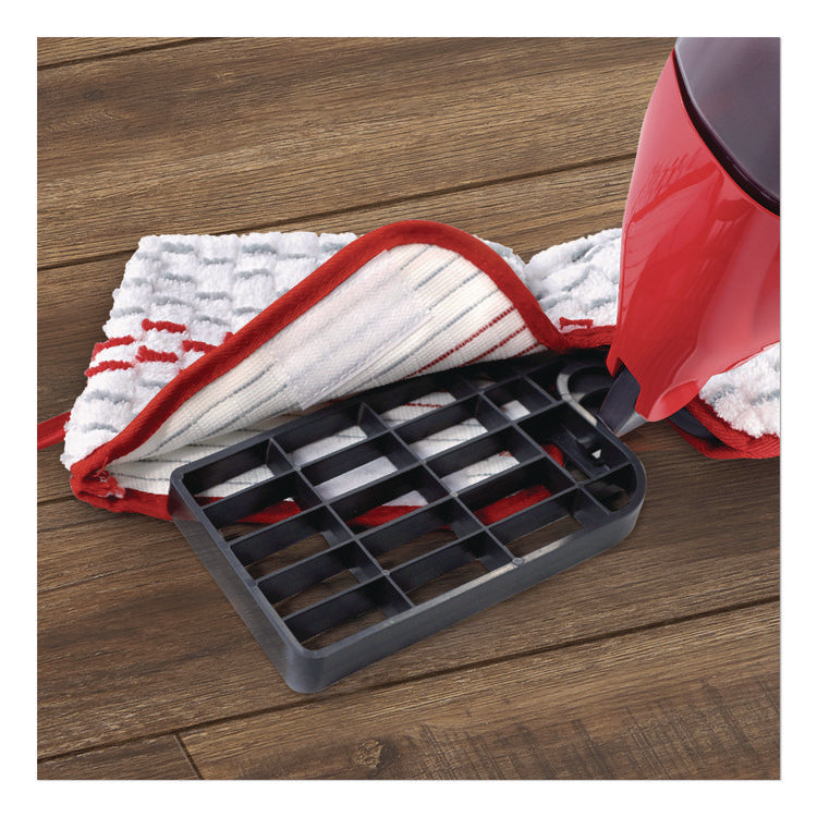ProMist MAX Spray Mop, Red/White/Gray Microfiber Head, 48" Red/Black/Gray Plastic Handle