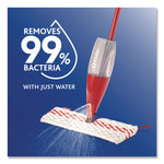 ProMist MAX Refill, Microfiber, Custom Size for ProMist Mop System, Red/White/Gray