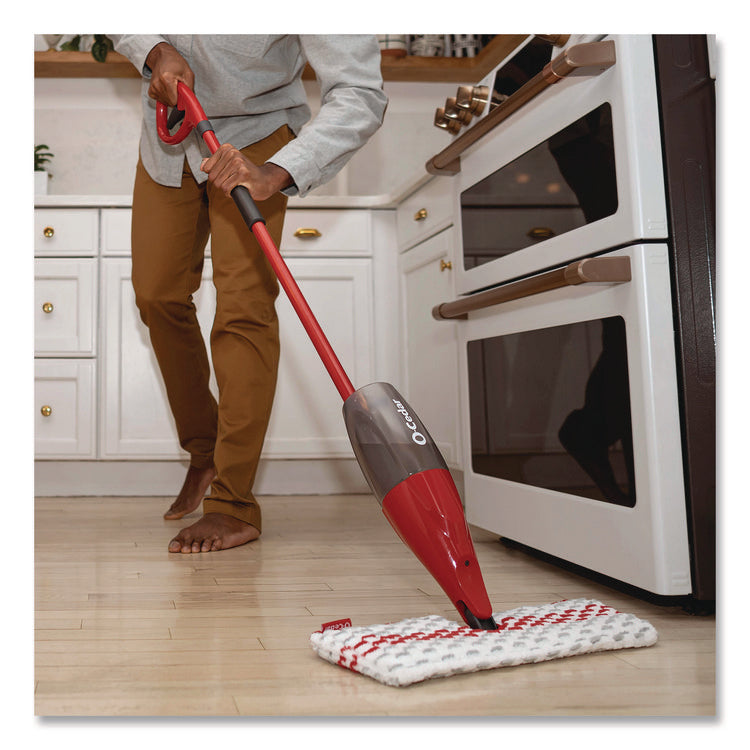 ProMist MAX Refill, Microfiber, Custom Size for ProMist Mop System, Red/White/Gray
