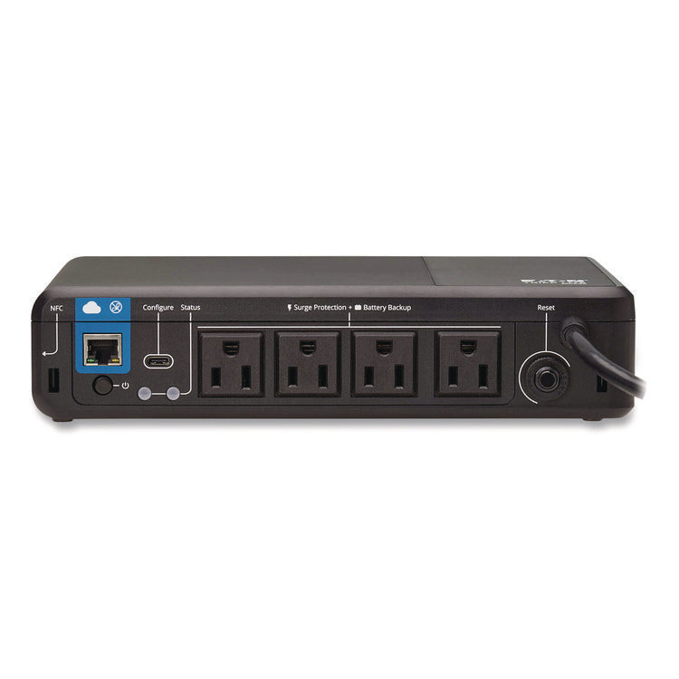 Standby Cloud-Connected UPS with Remote Monitoring, 4 Outlets, 600 VA, 190 J