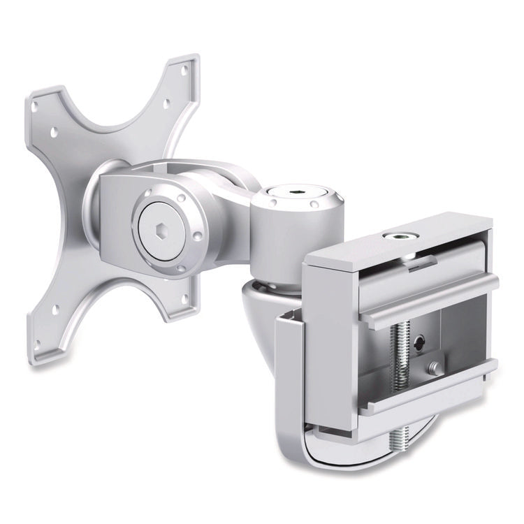 Monitor Mount for Slat Wall System for 32" TVs, 4.9w x 5.1d x 7.5h, Silver, Supports 22 lb