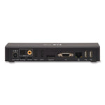 Triple Display USB-C Dock, Displayport/HDMI/RJ45/USB/VGA, Black