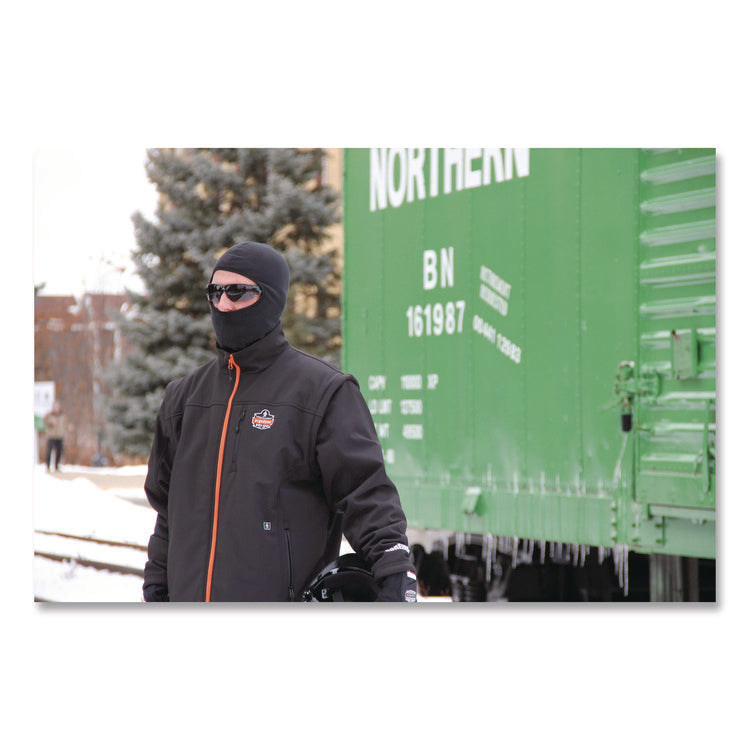 N-Ferno 6821 Fleece Balaclava Face Mask, Polyester, One Size Fits Most, Black