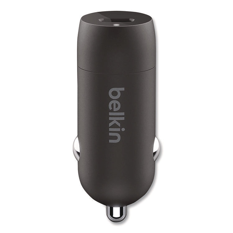 BOOST CHARGE USB-PD Car Charger + Lightning to USB-C Cable, 30 W, USB-C, Black