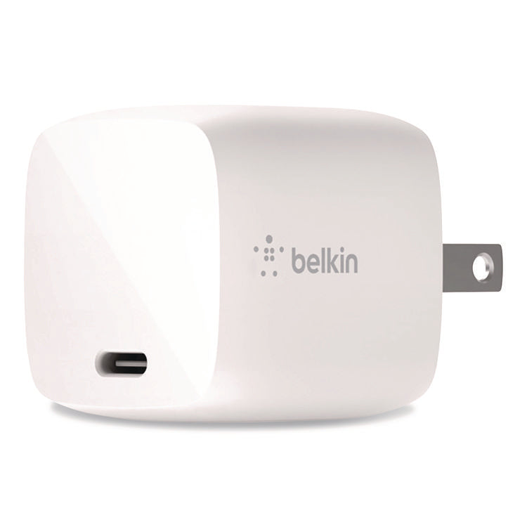 BOOST CHARGE USB-C PD 3.0 PPS Wall Charger + USB-C to USB-C Cable, White