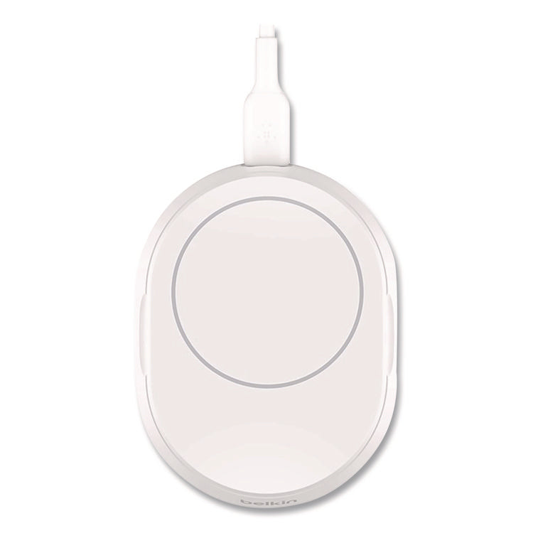 BOOST CHARGE Pro Convertible Magnetic Wireless Charging Stand, Qi2 Wireless Charging, 15 W, White