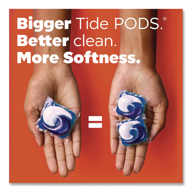 Power PODS Plus Downy Laundry Detergent, April Fresh Scent, 98 oz Tub, 63 Pods/Tub