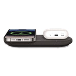 BOOST CHARGE Pro 2-in-1 Magnetic Wireless Charging Pad with Qi2, USB-C, 15 W, Black