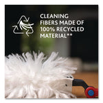 Flex and Catch Duster Heavy-Duty Refills, Polyester, White, 5/Pack