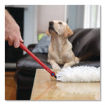 Flex and Catch Duster Heavy-Duty Refills, Polyester, White, 10/Pack