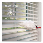 Flex and Catch Heavy-Duty Dusting Kit, 1 Duster Wand and 3 Refills, 6/Carton