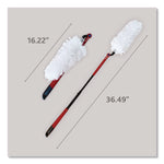 Flex and Catch Heavy-Duty Dusting Kit, 1 Duster Wand and 3 Refills, 6/Carton
